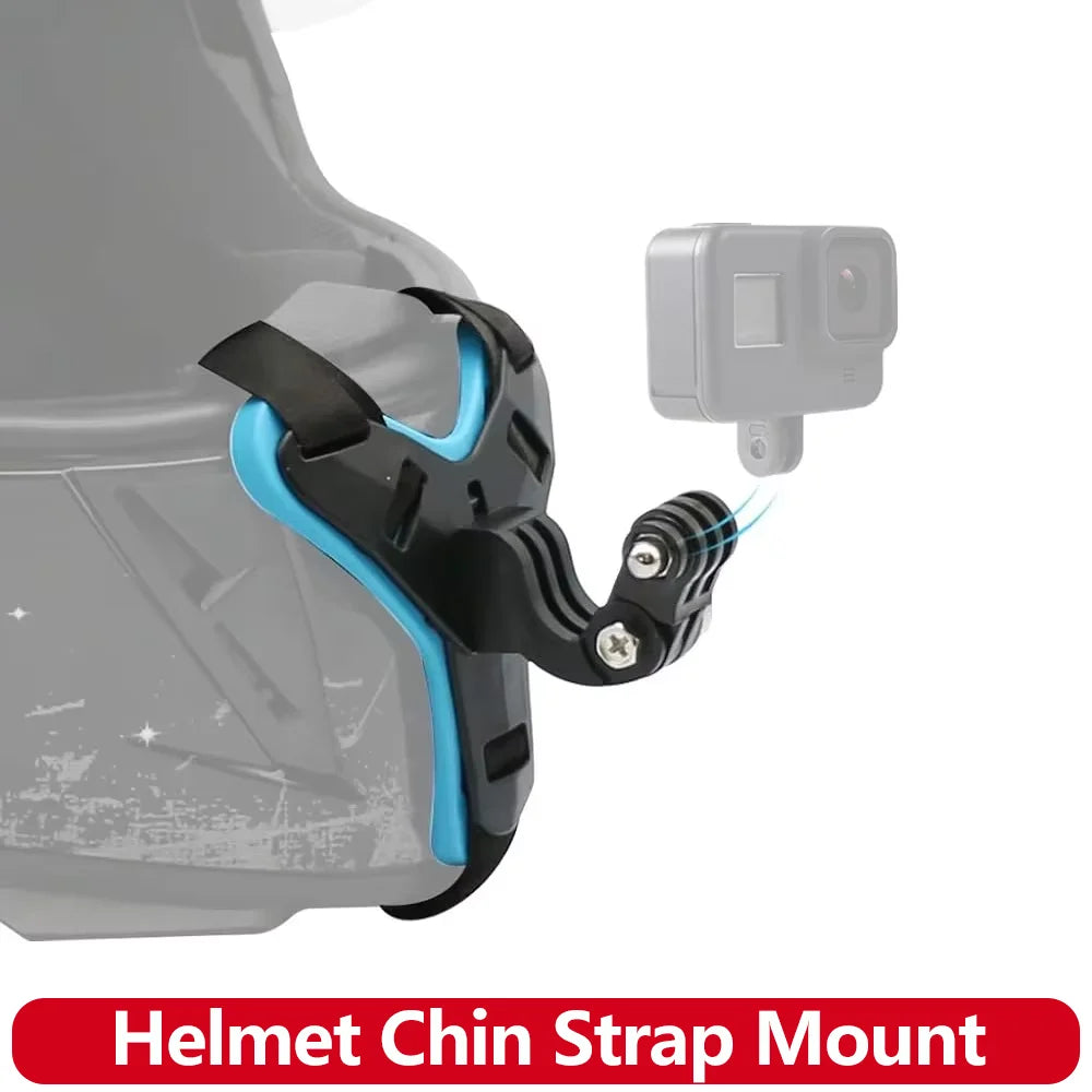 Motorcycle Helmet Chin Mount for Action Cameras