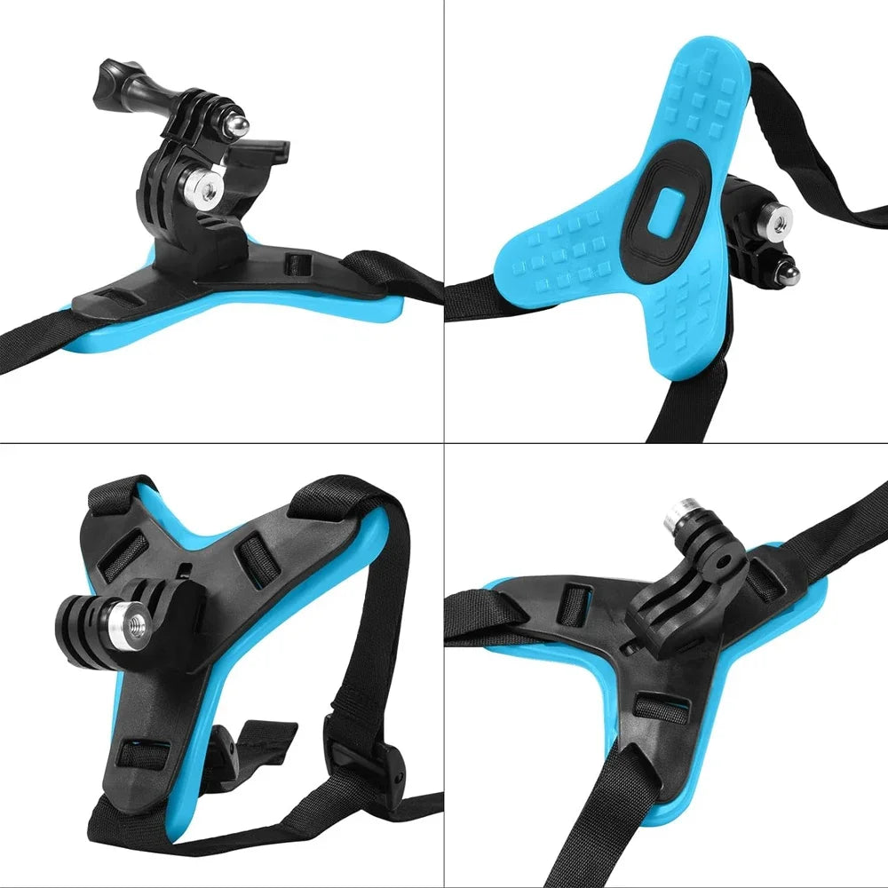 Motorcycle Helmet Chin Mount for Action Cameras