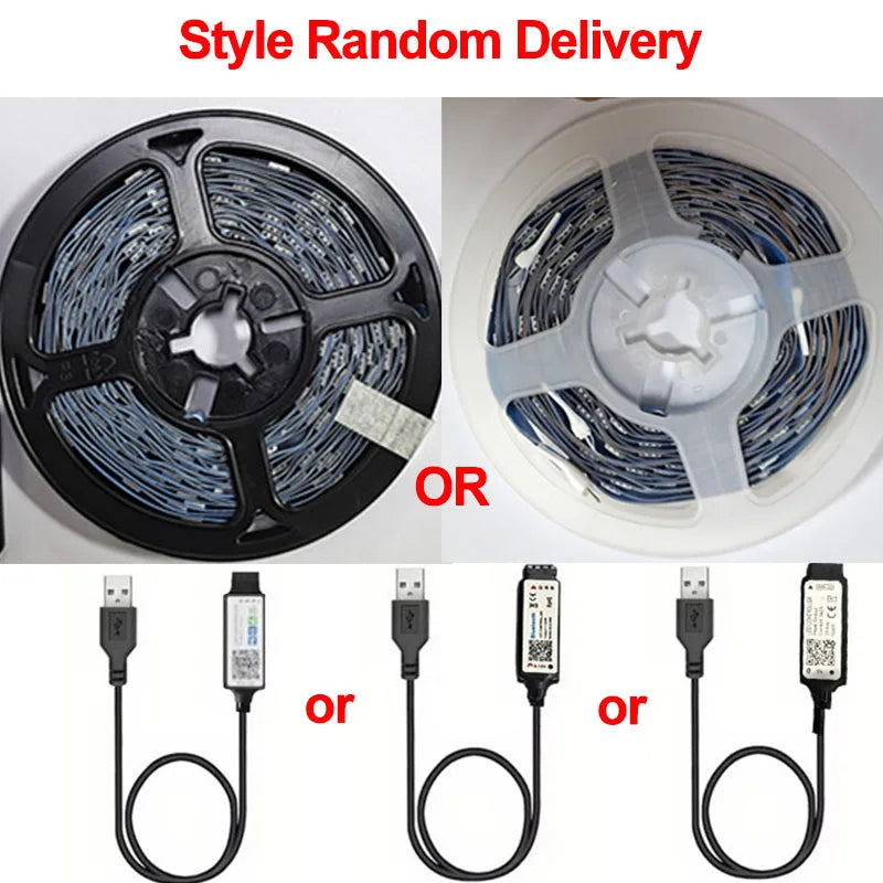 Bluetooth LED Strip Light with App and Remote Control
