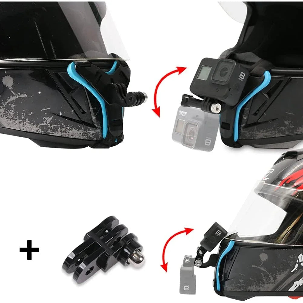 Motorcycle Helmet Chin Mount for Action Cameras