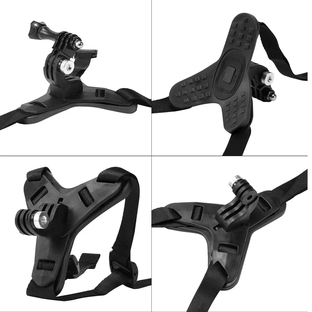 Motorcycle Helmet Chin Mount for Action Cameras